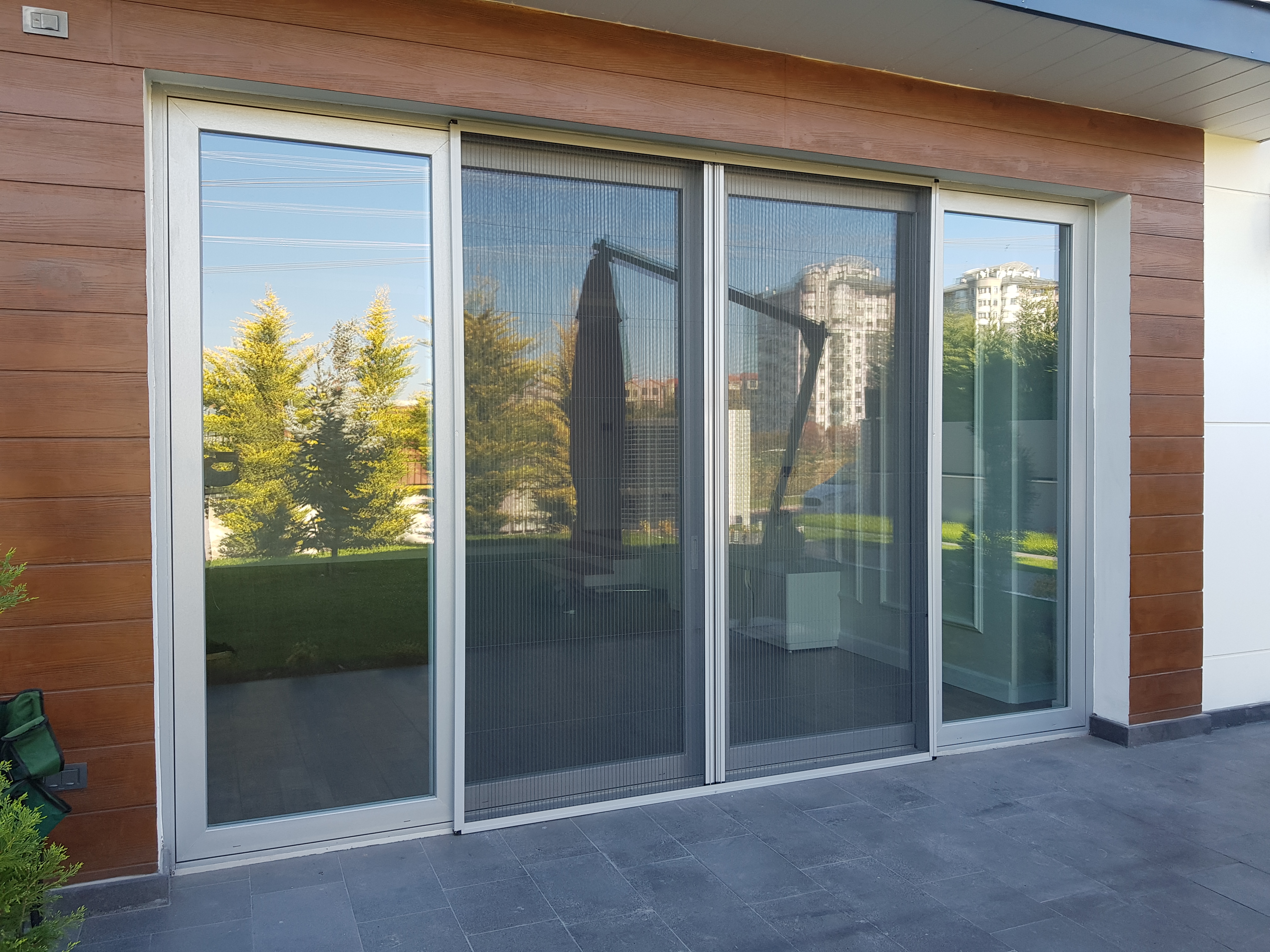 Pileli Duble Kapı Sinekliği