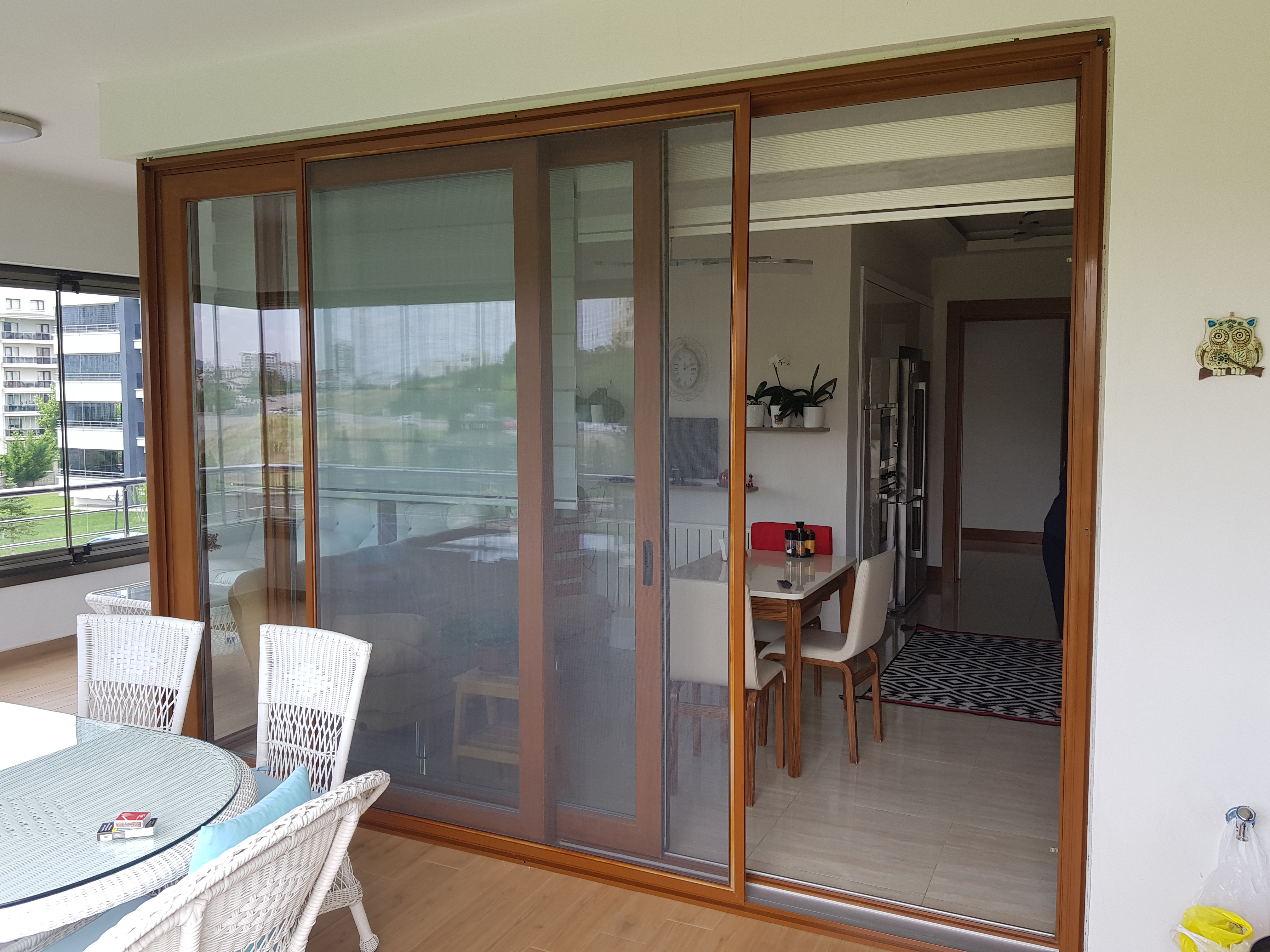 Sürme sineklik (Alttan taşıyıcılı)